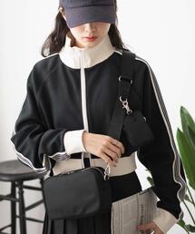 WEGO | WEGO/ポーチ付きスクエアショルダー(ショルダーバッグ)