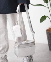 WEGO | WEGO/ポーチ付きスクエアショルダー(ショルダーバッグ)