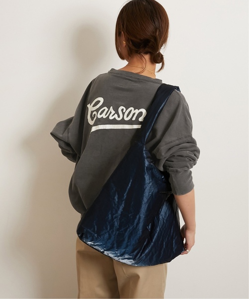 JOURNAL STANDARD relume(ジャーナルスタンダード レリューム)の「《追加2》【HOLIDAYS COMFORT】VINTAGEカコウロゴスウェット(Tシャツ/カットソー・レディース・ブラック系その他/ライトグレー/ダークパープル/バーガンディー・FREE)」の14枚目の写真