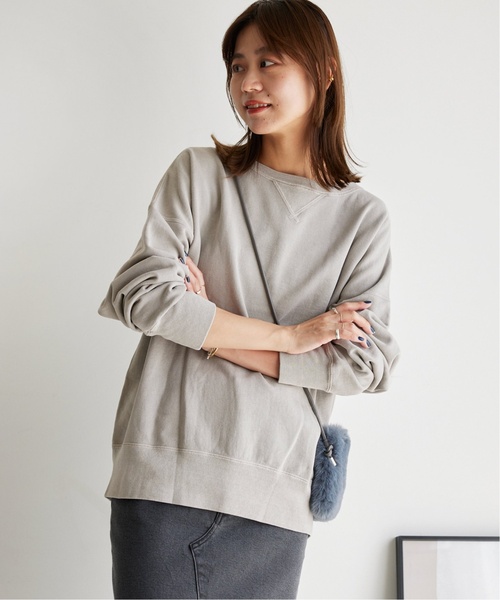 JOURNAL STANDARD relume(ジャーナルスタンダード レリューム)の「《追加2》【HOLIDAYS COMFORT】VINTAGEカコウロゴスウェット(Tシャツ/カットソー・レディース・ブラック系その他/ライトグレー/ダークパープル/バーガンディー・FREE)」の19枚目の写真