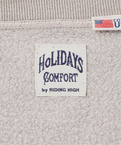 極美品！ジャーナルスタンダードレリュームHOLIDAYSビンテージロゴスウェット 追加2》【HOLIDAYS COMFORT】VINTAGEカコウロゴスウェット（T