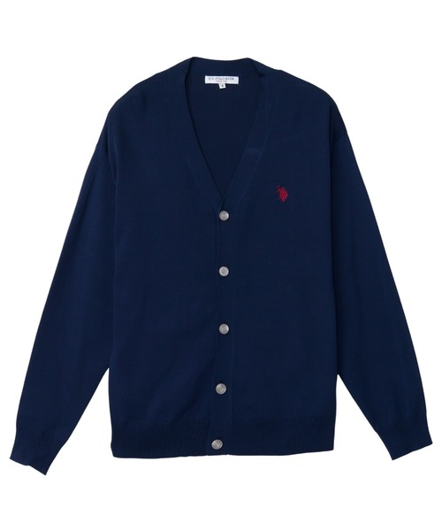 セール】U.S.POLO ASSN. オーバーサイズ Vネックカーディガン
