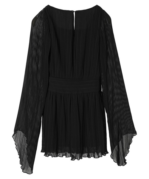 DURAS(デュラス)の「Pleated mini dress(ワンピース・レディース・ブラック/イエロー/ピンク・FREE)」の12枚目の写真