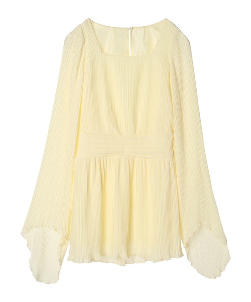 DURAS(デュラス)の「Pleated mini dress(ワンピース・レディース・ブラック/イエロー/ピンク・FREE)」の9枚目の写真