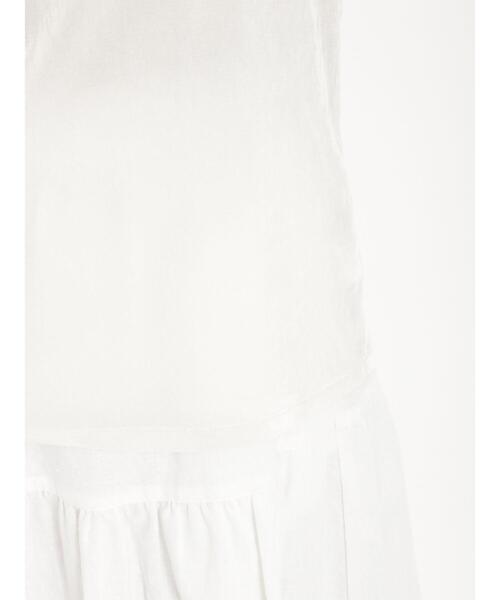 Samansa Mos2（サマンサ モスモス）の「ベロアチュールフリル襟カットソー（Tシャツ/カットソー・レディース・ベージュ/オフホワイト/ブラック・F）」の11枚目の写真