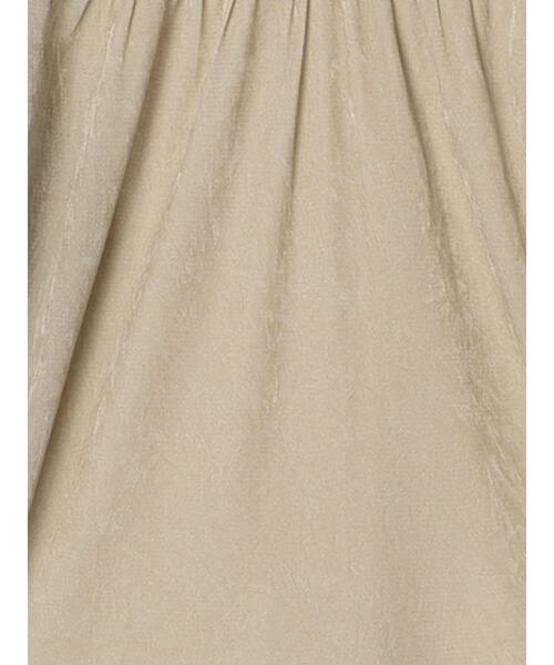 Samansa Mos2（サマンサ モスモス）の「ベロアチュールフリル襟カットソー（Tシャツ/カットソー・レディース・ベージュ/オフホワイト/ブラック・F）」の9枚目の写真