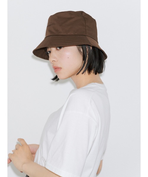 ENCIRCLE（エンサークル）の「【ENCIRCLE/エンサークル】en bucket hat/エンバケットハット（ハット・レディース・ブラウン/ブラック/オフホワイト・FREE）」の16枚目の写真