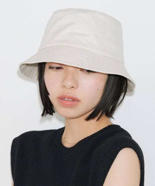 ENCIRCLE（エンサークル）の「【ENCIRCLE/エンサークル】en bucket hat/エンバケットハット（ハット・レディース・ブラウン/ブラック/オフホワイト・FREE）」の2枚目の写真
