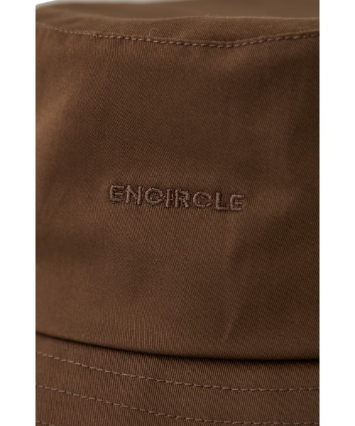 ENCIRCLE（エンサークル）の「【ENCIRCLE/エンサークル】en bucket hat/エンバケットハット（ハット・レディース・ブラウン/ブラック/オフホワイト・FREE）」の5枚目の写真