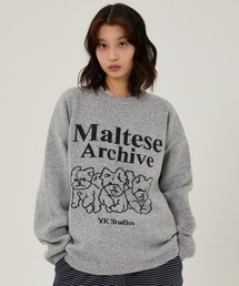 ♦韓国発♦ Camo two-way knit フーディ(2色) unisex A'GEM/9 × .kom 『WaiKei/ワイケイ』 Maltese archive line