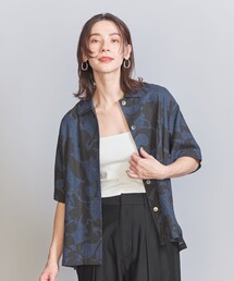 BEAUTY&YOUTH UNITED ARROWS | ボタニカルプリント ショートスリーブシャツ(シャツ/ブラウス)