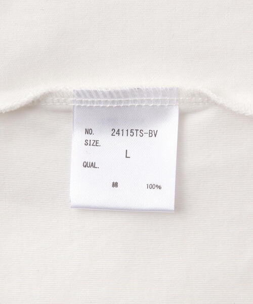 BEAVER(ビーバー)の「B omnivore/ビーオムニボー SNEAKERS S/S Tee(Tシャツ/カットソー・メンズ・ホワイト/ブラック・L/M)」の10枚目の写真