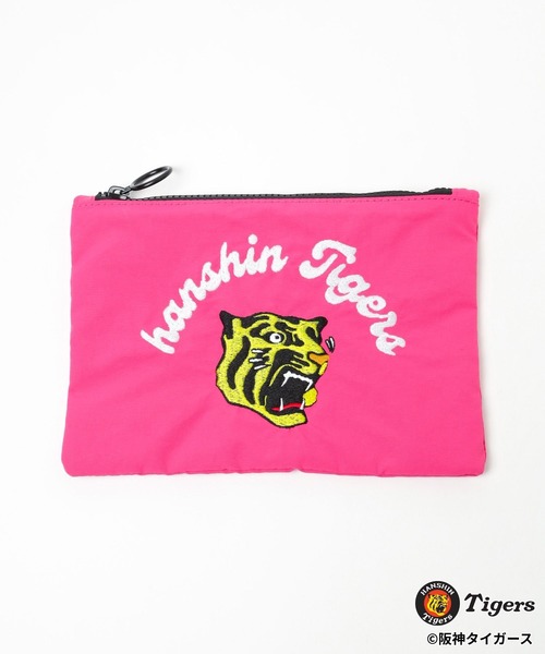 RAGEBLUE（レイジブルー）の「【阪神タイガース】コラボ中綿刺繍ポーチ（ポーチ・メンズ・ピンク系その他・FREE）」の3枚目の写真
