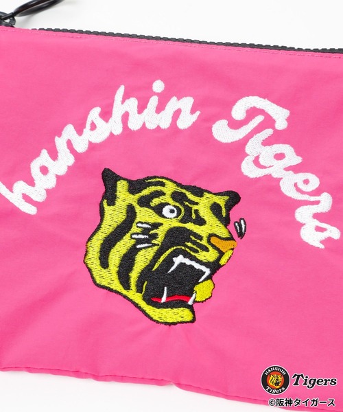 RAGEBLUE（レイジブルー）の「【阪神タイガース】コラボ中綿刺繍ポーチ（ポーチ・メンズ・ピンク系その他・FREE）」の5枚目の写真