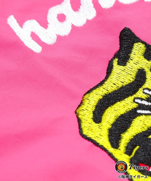 RAGEBLUE（レイジブルー）の「【阪神タイガース】コラボ中綿刺繍ポーチ（ポーチ・メンズ・ピンク系その他・FREE）」の6枚目の写真