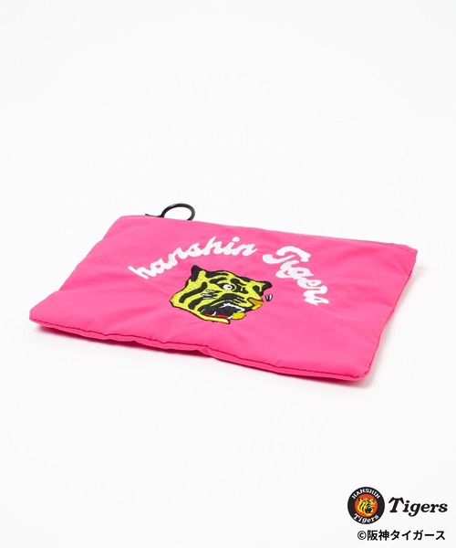RAGEBLUE（レイジブルー）の「【阪神タイガース】コラボ中綿刺繍ポーチ（ポーチ・メンズ・ピンク系その他・FREE）」の8枚目の写真