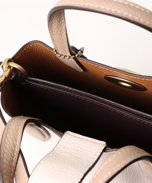 COACH（コーチ）の「ウィロウ トート 16・カラーブロック（ショルダー