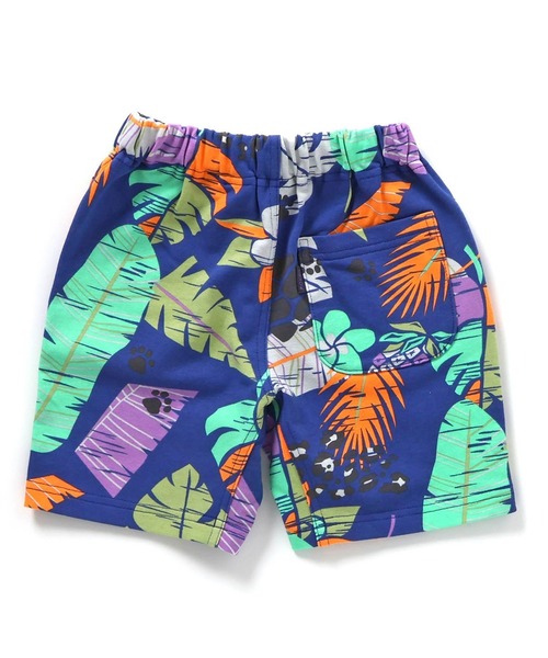 F.O.KIDS（エフオーキッズ）の「F.O.KIDS/エフオーキッズ 総柄クライミングカットパンツ ショーツ ハーフパンツ（カーゴパンツ・キッズ・キャメル/オフホワイト/ブルー・130/140/120）」の15枚目の写真