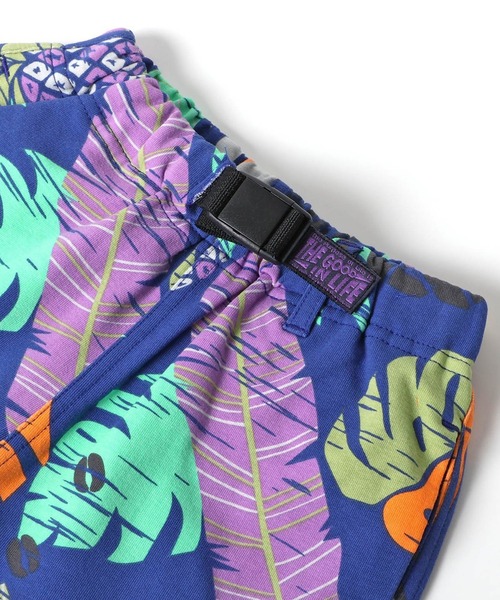 F.O.KIDS（エフオーキッズ）の「F.O.KIDS/エフオーキッズ 総柄クライミングカットパンツ ショーツ ハーフパンツ（カーゴパンツ・キッズ・キャメル/オフホワイト/ブルー・130/140/120）」の5枚目の写真