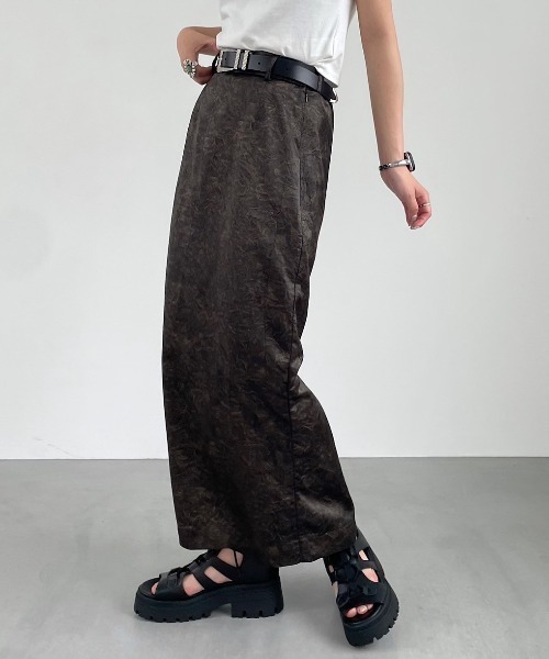 PAGEBOY（ページボーイ）の「キラキラワッシャーナロースカート（スカート・レディース・ブルー/チャコールグレー/ブラック・FREE）」の19枚目の写真