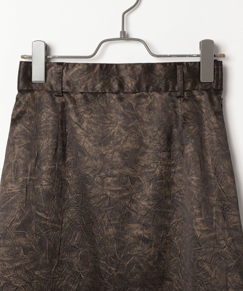 PAGEBOY（ページボーイ）の「キラキラワッシャーナロースカート（スカート・レディース・ブルー/チャコールグレー/ブラック・FREE）」の5枚目の写真