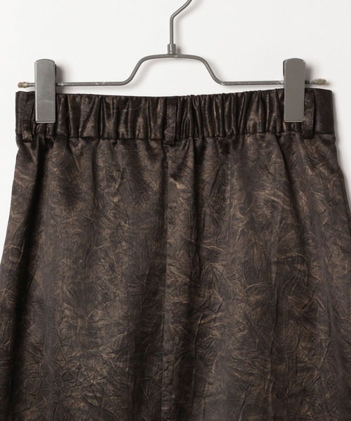 PAGEBOY（ページボーイ）の「キラキラワッシャーナロースカート（スカート・レディース・ブルー/チャコールグレー/ブラック・FREE）」の6枚目の写真