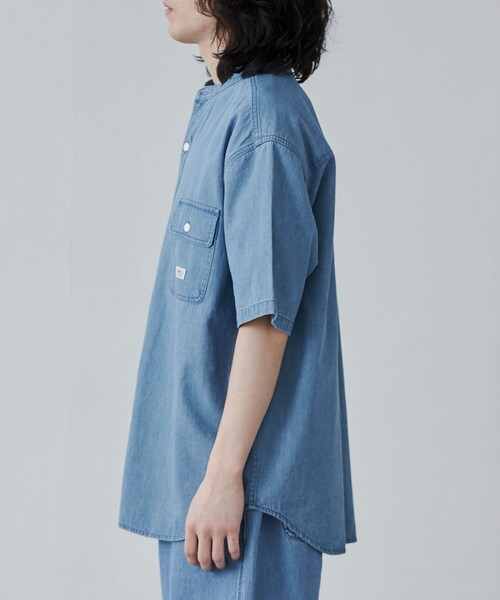 SMITH'S（スミス）の「SMITHS（スミス）別注バンドカラーワークシャツ（シャツ/ブラウス・メンズ・その他2・M/S/XL/L）」の10枚目の写真
