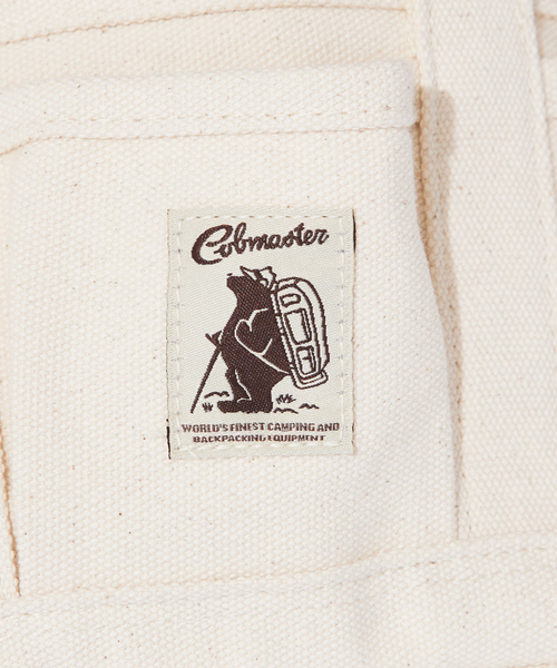 COBMASTER(コブマスター)の「【COBMASTER/コブマスター 】CANVAS DESERTトートバッグ Sサイズ(バックパック/リュック・メンズ・オフホワイト/チャコールグレー・フリー)」の4枚目の写真