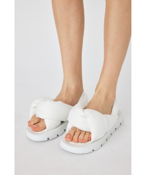 ENFOLD（エンフォルド）の「Puffyサンダル（サンダル）」 - WEAR