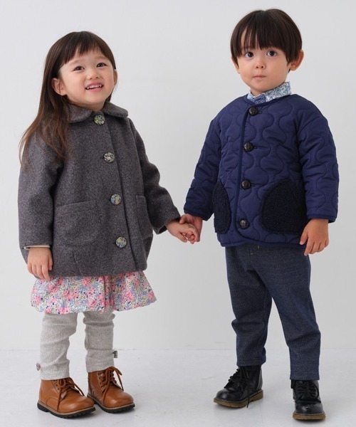 sense of wonder（センスオブワンダー）の「ジャカードパンツ（スウェットパンツ・キッズ・ネイビー・80ｃｍ/90cm/100cm/110cm/120cm/130cm）」の7枚目の写真