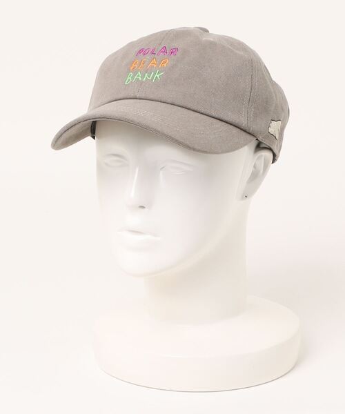 salle de bal（サルデバル）の「POLAR BEAR BANK / ポーラーベアバンク  ロゴ 刺繍 キャップ PBB 031 MMI（キャップ・レディース・ベージュ/ブラック/アイボリー/グレー・FREE）」の10枚目の写真