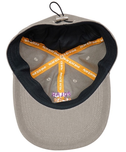 salle de bal（サルデバル）の「POLAR BEAR BANK / ポーラーベアバンク  ロゴ 刺繍 キャップ PBB 031 MMI（キャップ・レディース・ベージュ/ブラック/アイボリー/グレー・FREE）」の17枚目の写真