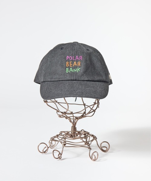 salle de bal（サルデバル）の「POLAR BEAR BANK / ポーラーベアバンク  ロゴ 刺繍 キャップ PBB 031 MMI（キャップ・レディース・ベージュ/ブラック/アイボリー/グレー・FREE）」の20枚目の写真