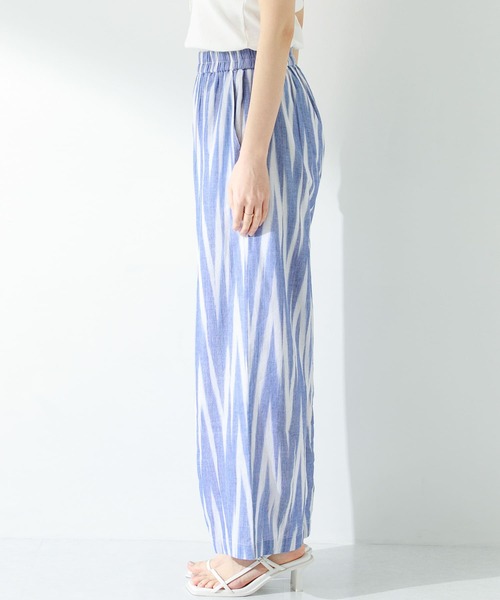 URBAN RESEARCH Sonny Label（アーバンリサーチサニーレーベル）の「イカット柄コットンイージーパンツ（その他パンツ・レディース・ブラック/ブルー・FREE）」の20枚目の写真