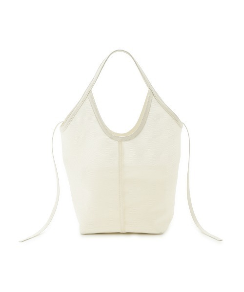 FRAY I.D（フレイアイディー）の「メッシュトート（トートバッグ・レディース・ホワイト/ブラック/オレンジ・FREE）」の6枚目の写真