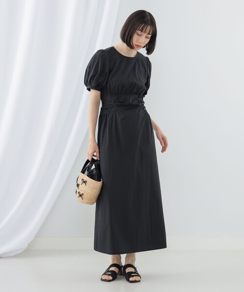 Ray BEAMS サイド レースアップ ワンピース Ray BEAMS(レイビームス)の「Ray BEAMS / サイド レースアップ
