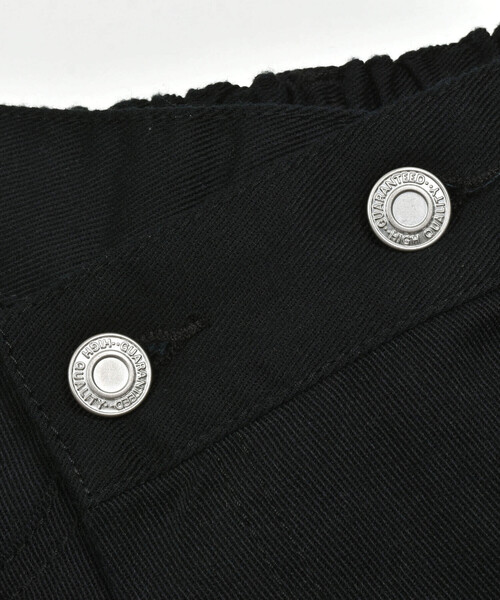 ZIDDY（ジディ）の「【 ニコ☆プチ 掲載 】アシンメトリーラップショートパンツ(130~160cm)（その他パンツ・キッズ・ブルー/ブラック・FREE/130cm/140cm/150cm）」の16枚目の写真