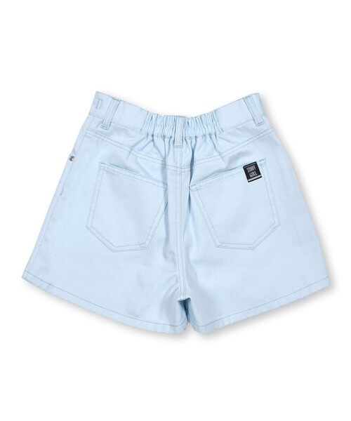 ZIDDY（ジディ）の「【 ニコ☆プチ 掲載 】アシンメトリーラップショートパンツ(130~160cm)（その他パンツ・キッズ・ブルー/ブラック・FREE/130cm/140cm/150cm）」の12枚目の写真