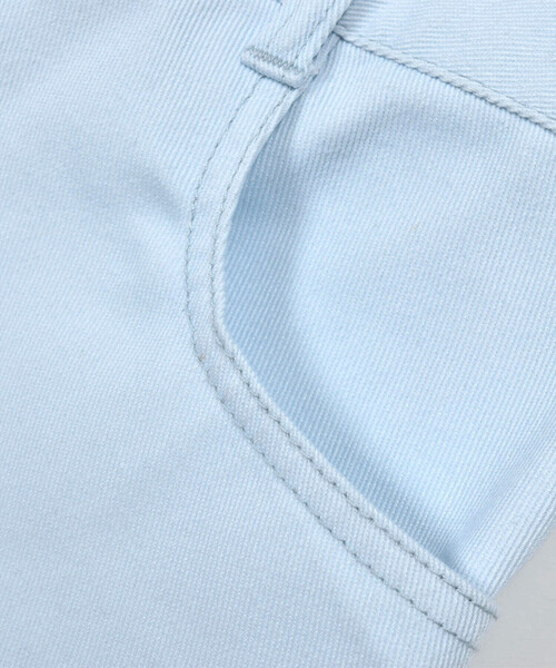 ZIDDY（ジディ）の「【 ニコ☆プチ 掲載 】アシンメトリーラップショートパンツ(130~160cm)（その他パンツ・キッズ・ブルー/ブラック・FREE/130cm/140cm/150cm）」の14枚目の写真