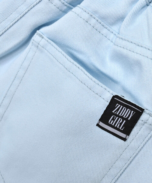 ZIDDY（ジディ）の「【 ニコ☆プチ 掲載 】アシンメトリーラップショートパンツ(130~160cm)（その他パンツ・キッズ・ブルー/ブラック・FREE/130cm/140cm/150cm）」の7枚目の写真