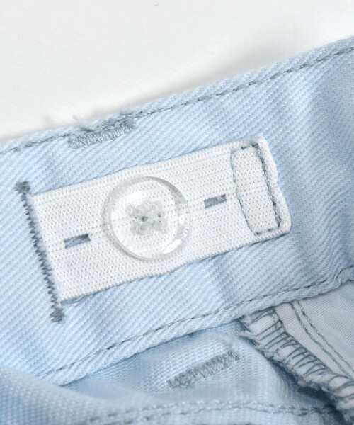 ZIDDY（ジディ）の「【 ニコ☆プチ 掲載 】アシンメトリーラップショートパンツ(130~160cm)（その他パンツ・キッズ・ブルー/ブラック・FREE/130cm/140cm/150cm）」の8枚目の写真