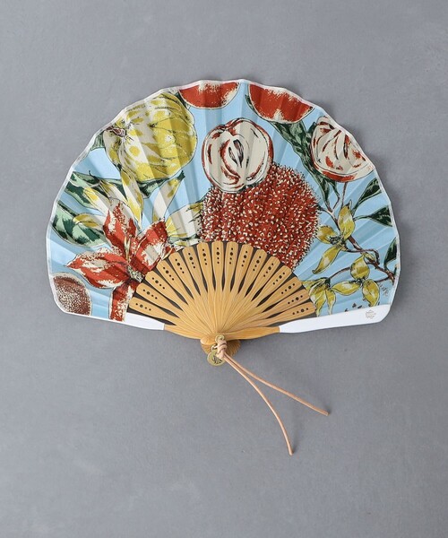 manipuri(マニプリ)の「<manipuri>扇子 24SS(その他小物・レディース・ケリー/ピンク/ライトブルー/オフホワイト・FREE)」の4枚目の写真