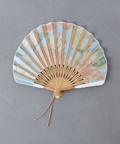 manipuri(マニプリ)の「<manipuri>扇子 24SS(その他小物・レディース・ケリー/ピンク/ライトブルー/オフホワイト・FREE)」の5枚目の写真