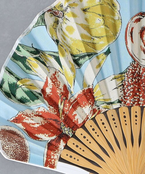 manipuri(マニプリ)の「<manipuri>扇子 24SS(その他小物・レディース・ケリー/ピンク/ライトブルー/オフホワイト・FREE)」の6枚目の写真