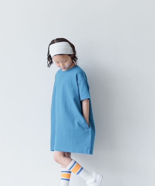 LOWRYS FARM（ローリーズファーム）の「ＵＳＡバックプリントワンピースＳＳ　 119554（ワンピース・キッズ・ホワイト/ピンク/ブルー/グリーン・110cm/120cm/130cm/140cm/150cm）」の10枚目の写真