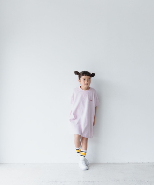 LOWRYS FARM（ローリーズファーム）の「ＵＳＡバックプリントワンピースＳＳ　 119554（ワンピース・キッズ・ホワイト/ピンク/ブルー/グリーン・110cm/120cm/130cm/140cm/150cm）」の18枚目の写真