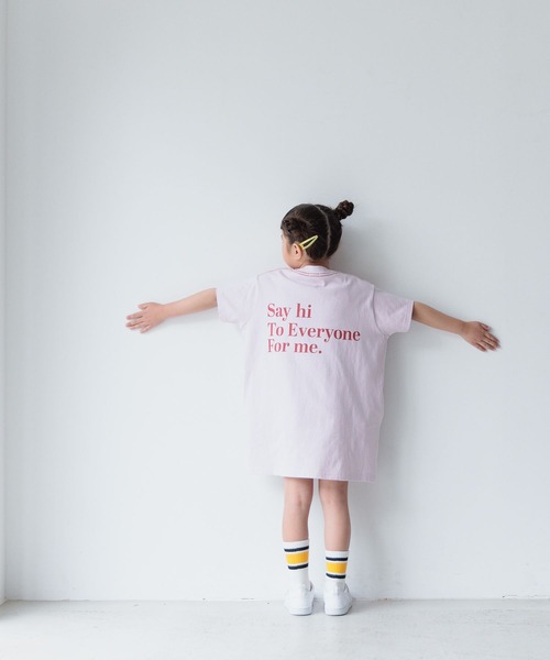 LOWRYS FARM（ローリーズファーム）の「ＵＳＡバックプリントワンピースＳＳ　 119554（ワンピース・キッズ・ホワイト/ピンク/ブルー/グリーン・110cm/120cm/130cm/140cm/150cm）」の20枚目の写真