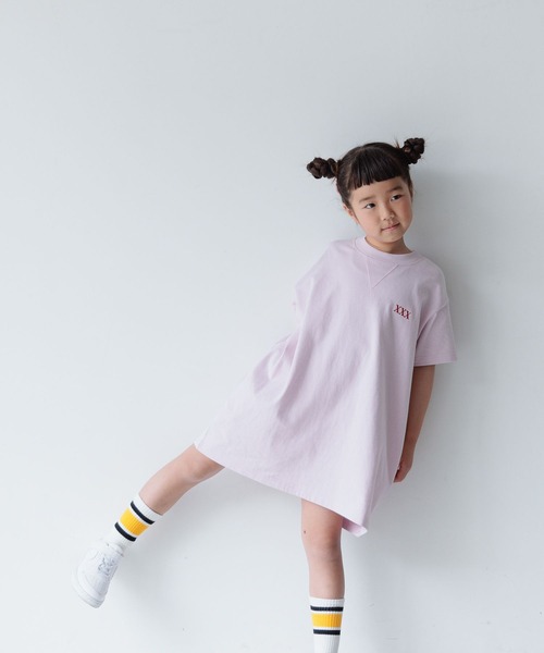 LOWRYS FARM（ローリーズファーム）の「ＵＳＡバックプリントワンピースＳＳ　 119554（ワンピース・キッズ・ホワイト/ピンク/ブルー/グリーン・110cm/120cm/130cm/140cm/150cm）」の21枚目の写真