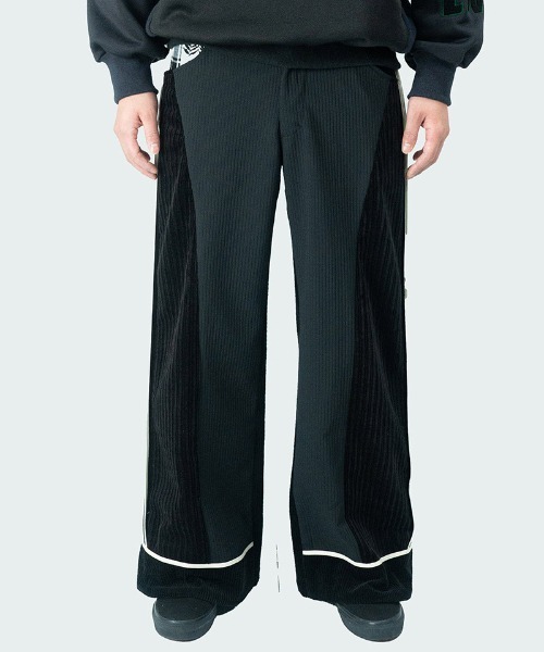 masterkey（マスターキー）の「mp12384- EDGING-PT スラックスパンツ（スラックス・メンズ・ホワイト/グレー・2/1）」の7枚目の写真