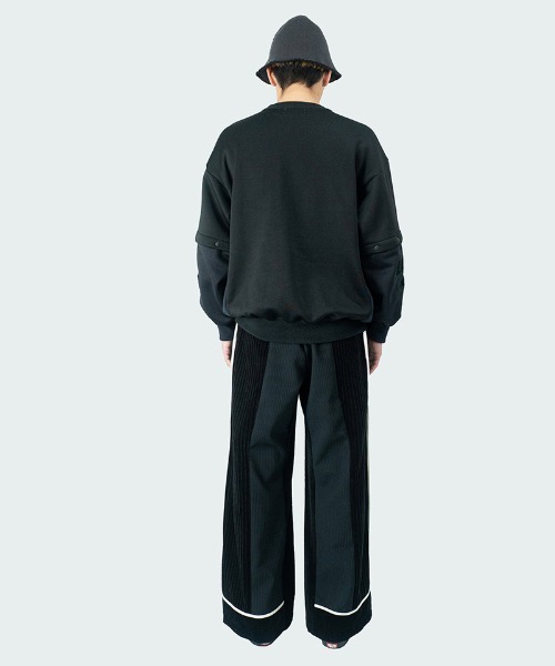 masterkey（マスターキー）の「mp12384- EDGING-PT スラックスパンツ（スラックス・メンズ・ホワイト/グレー・2/1）」の13枚目の写真